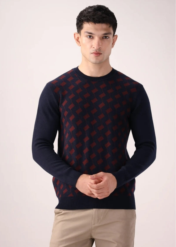 Navy Blue Sweater
