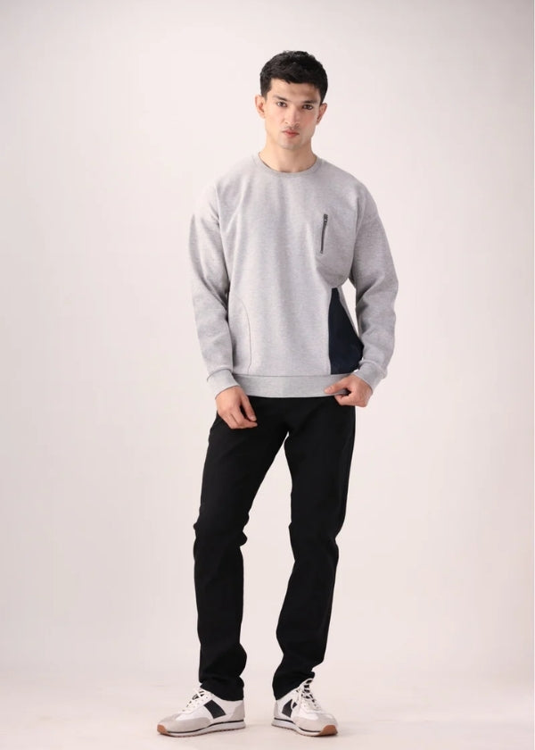 Grey Oversize Sweatshirt