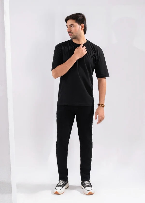 Men Jeans ZRA BLK -07 -FLO